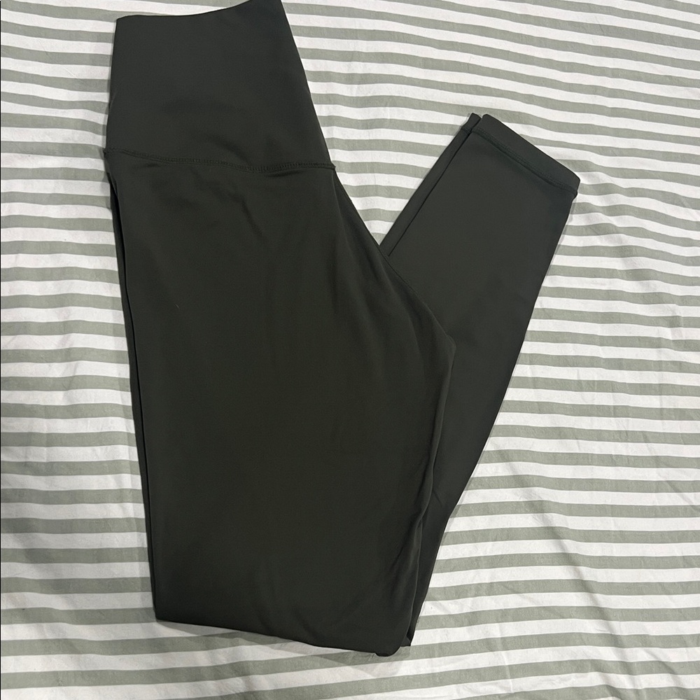 Forest green High-Waisted Leggings